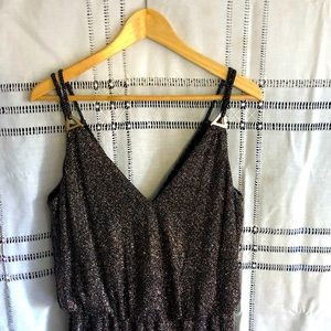 Calvin Klein Glitter Maxi Dress